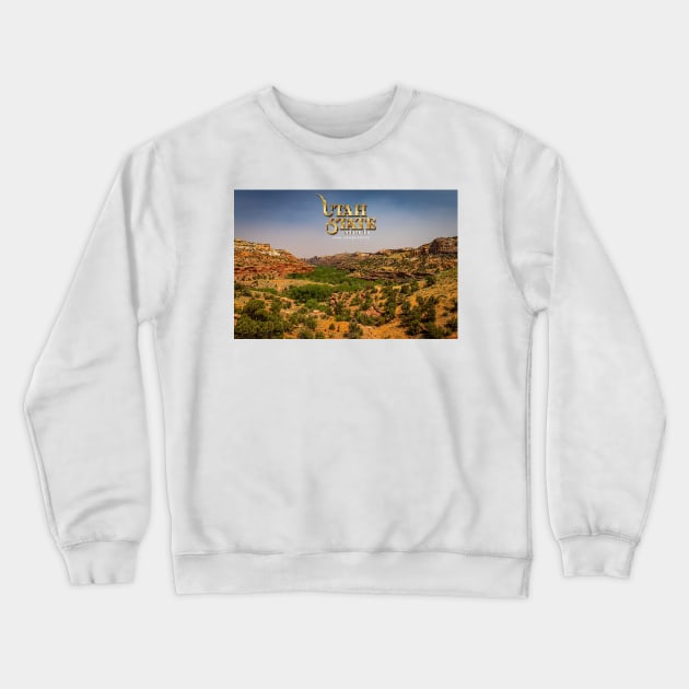 Utah State Route 12 Scenic Drive Crewneck Sweatshirt by Gestalt Imagery